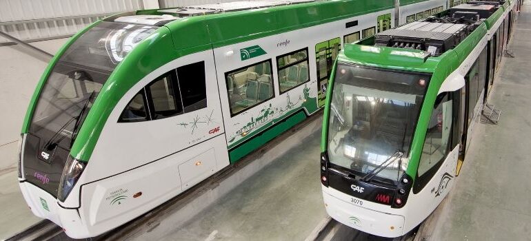Moneleg participa en la puesta en marcha del tren tranvía de la Bahía de Cádiz